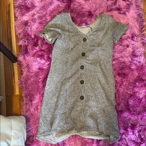 zara short sleeve dress